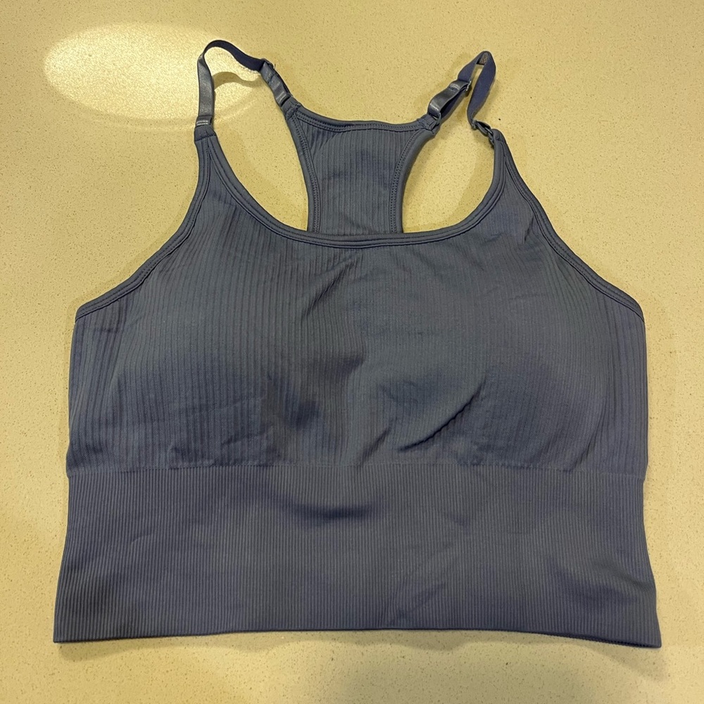 Balance Athletica Light Blue Sports Bra
